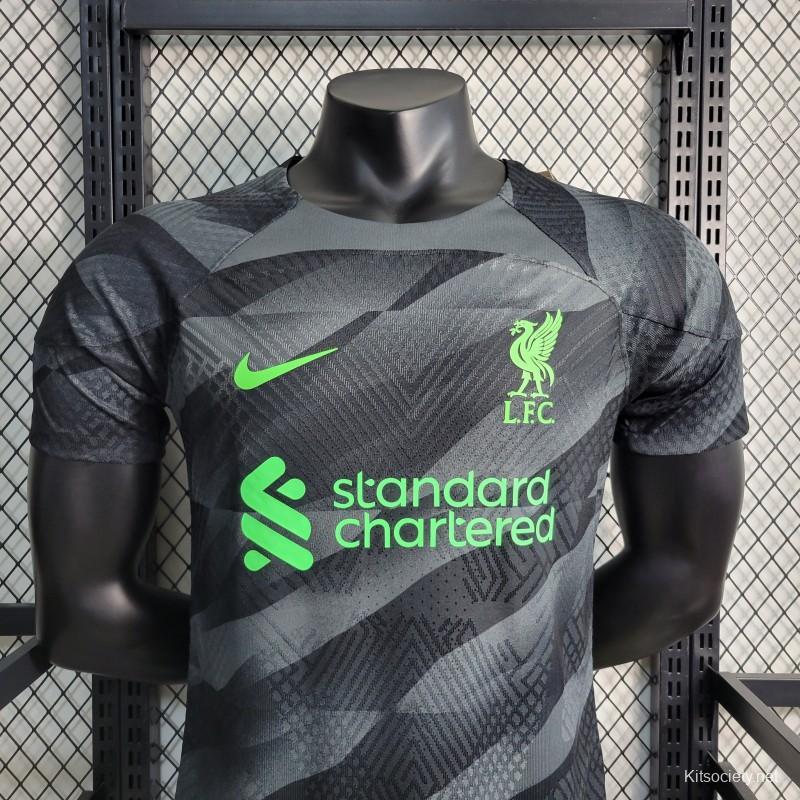 23-24 Player Liverpool Away Jersey - Kitsociety