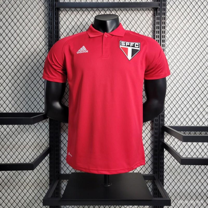 23-24 Sao Paulo Home Jersey - Kitsociety