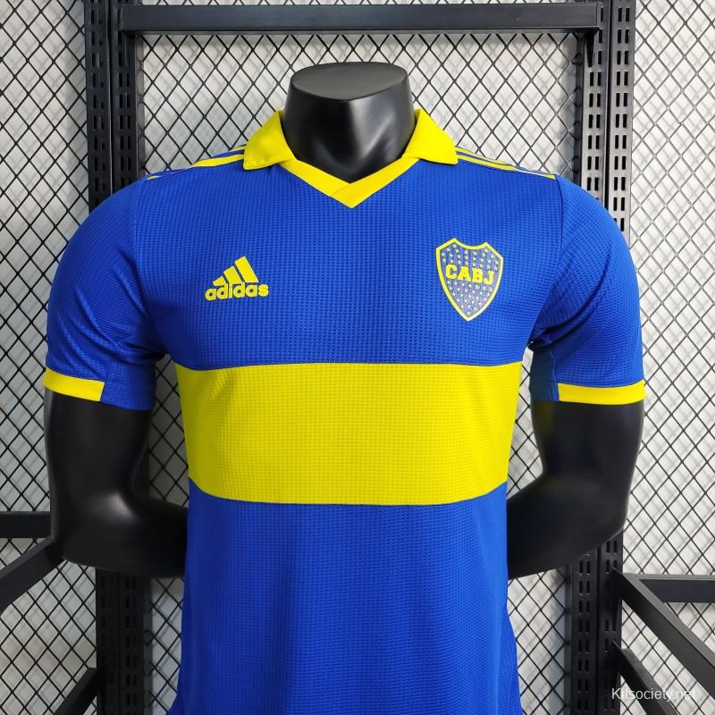 23-24 Boca Juniors Home Jersey - Kitsociety