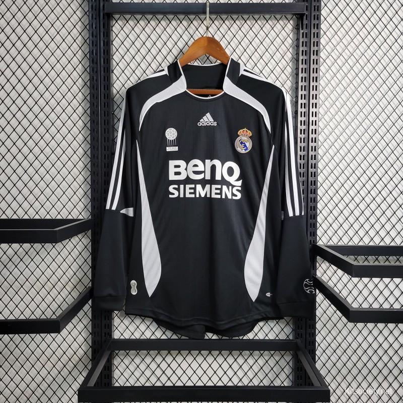 Retro 2006/07 Liverpool Third Away Long Sleeve Soccer Jersey