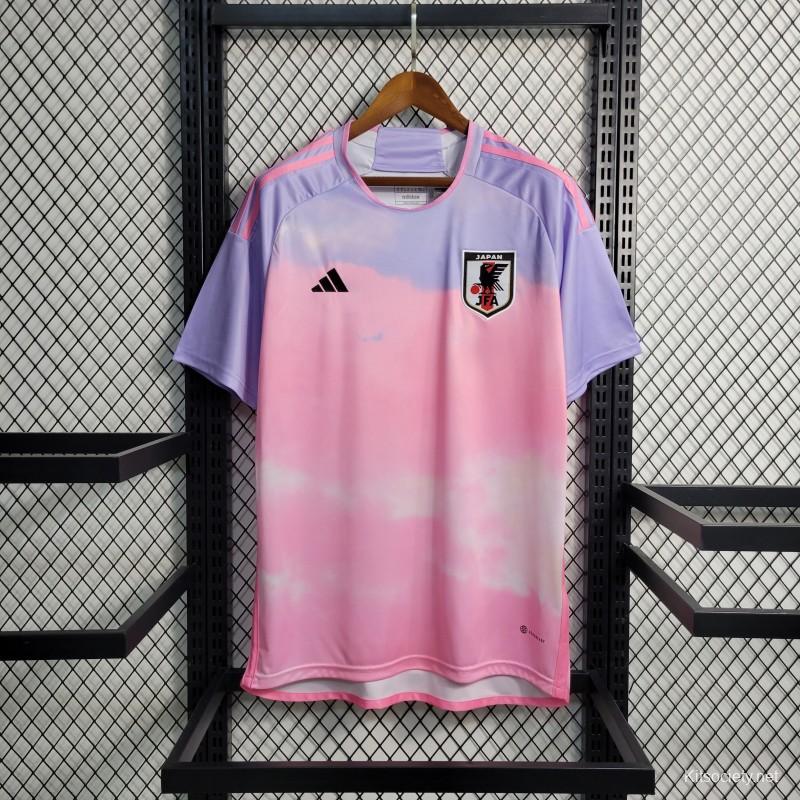 2023 Women Japan Away Pink Jersey - Kitsociety