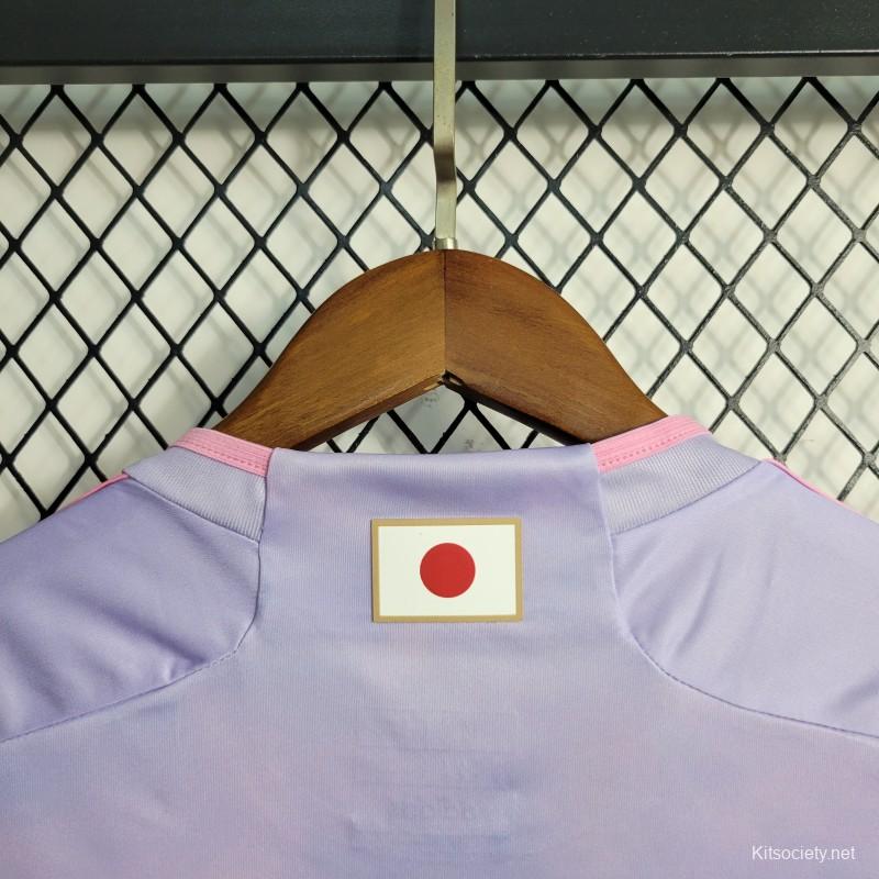 2023 Women Japan Away Pink Jersey - Kitsociety