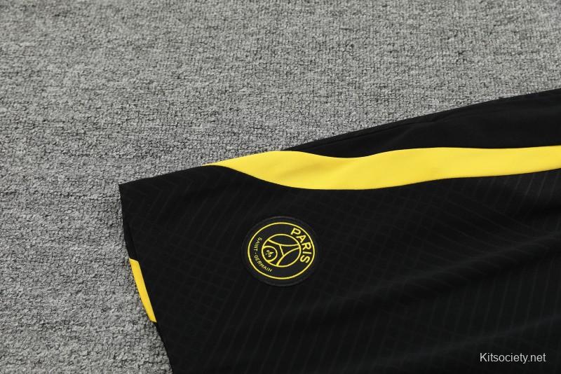 23-24 PSG Black Vest Jersey+Shorts - Kitsociety