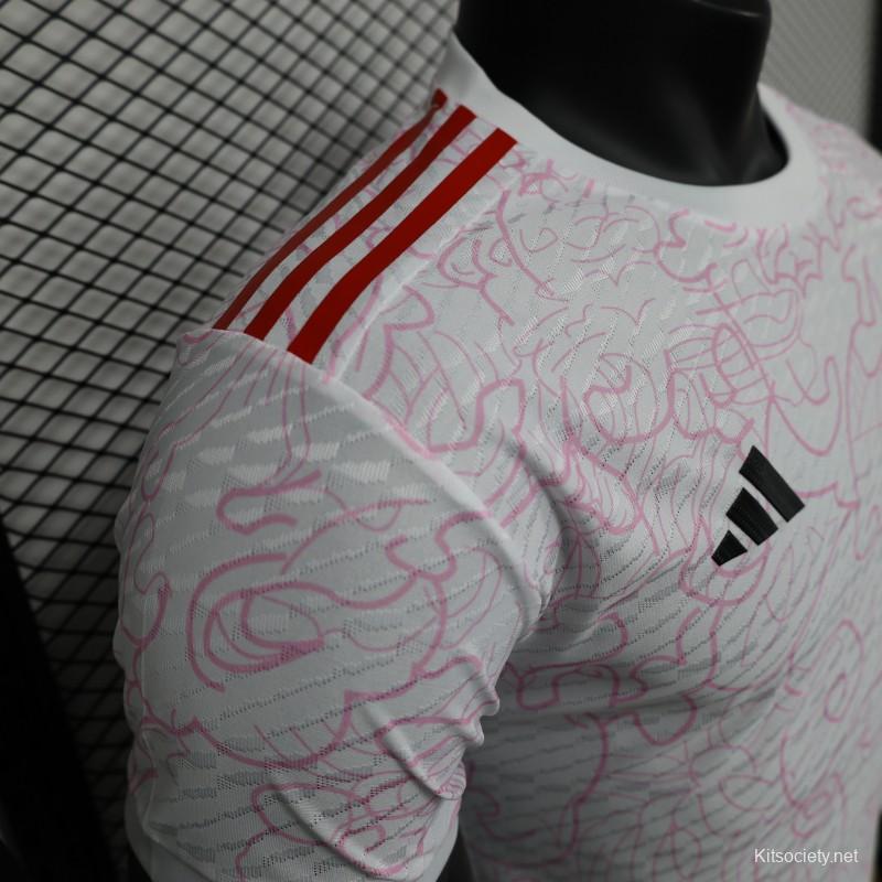 2023 Women Japan Away Pink Jersey - Kitsociety