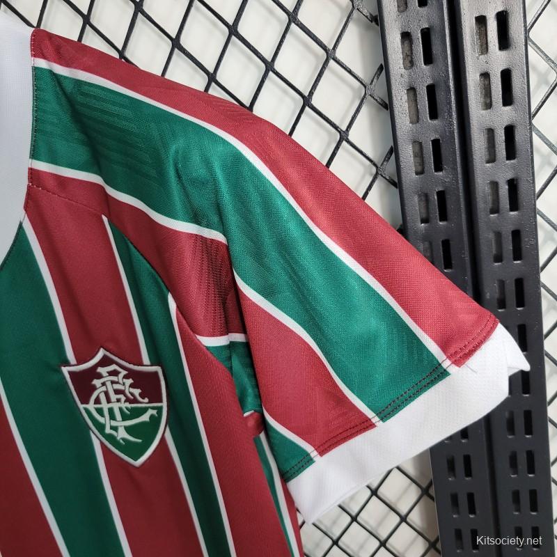 23-24 Women Fluminense Home Jersey - Kitsociety