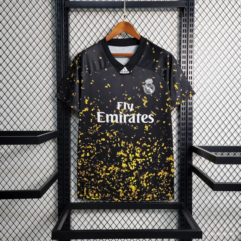 Retro 20-21 Real Madrid Special Edition Black Gold Kitsociety