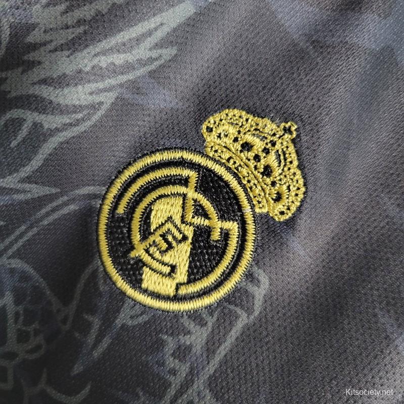 Real Madrid Black&Gold Dragon Kit – Player Version – Football Heritage