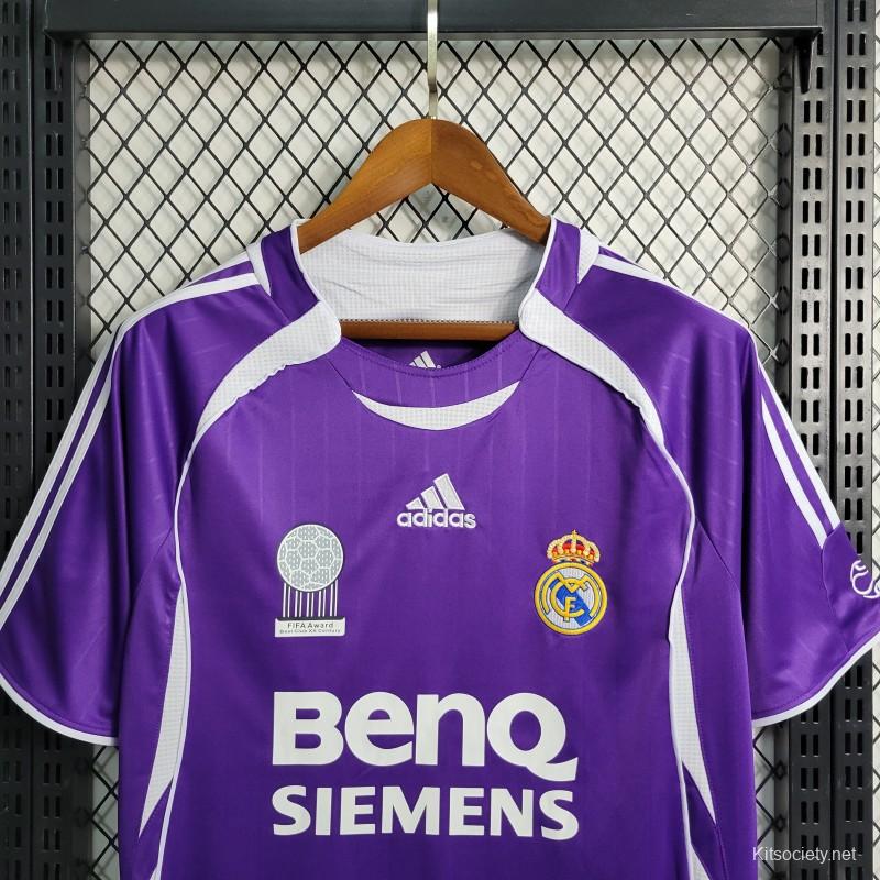 US$ 19.00 - 2006-2007 RMA Purple Retro Soccer Jersey - m.