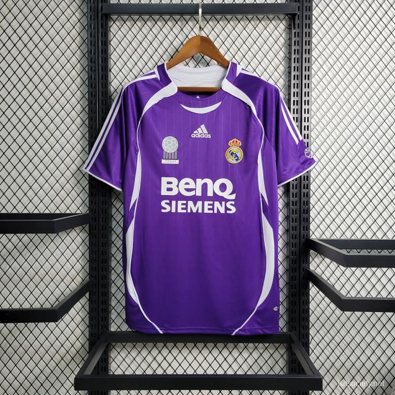 US$ 19.00 - 2006-2007 RMA Purple Retro Soccer Jersey - m.