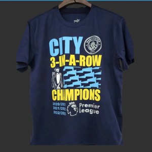 22/23 Manchester City Home Haaland Chamipion Final Jersey - Kitsociety