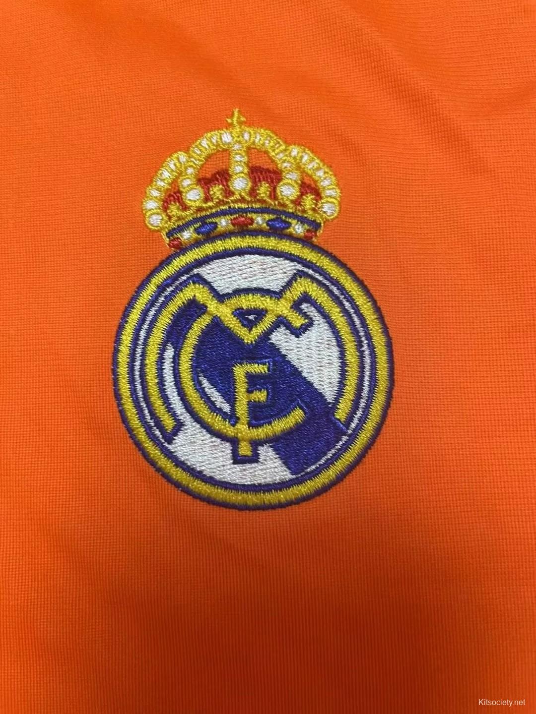 Retro 13/14 Real Madrid Third Orange Long Sleeve Jersey Worn By Ronaldo -  Kitsociety