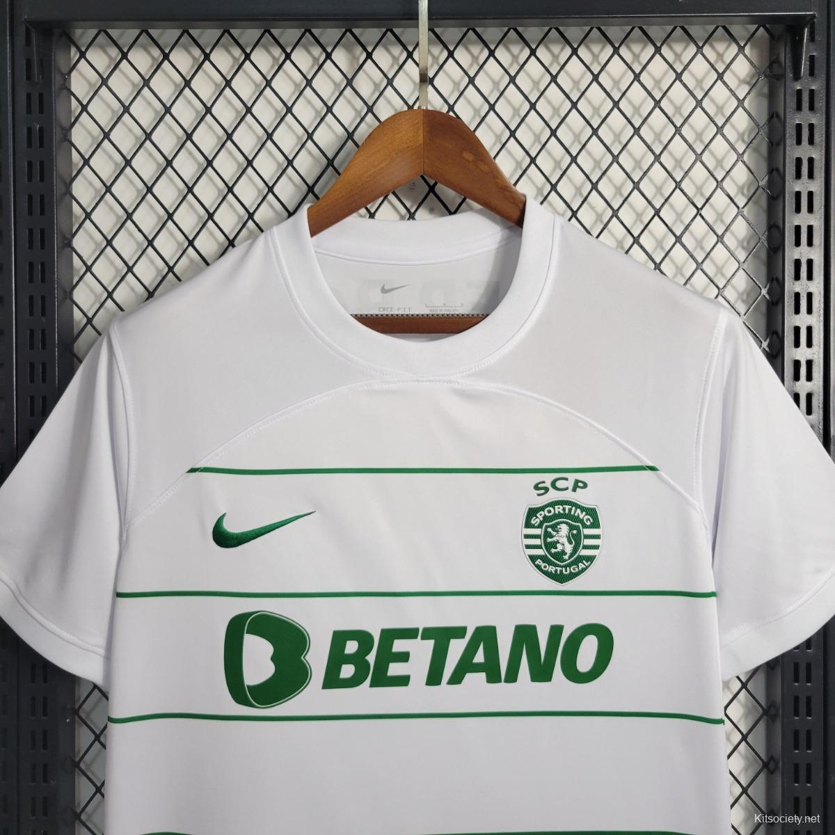 Player Version 23/24 Sporting Lisbon Away Jersey - Kitsociety