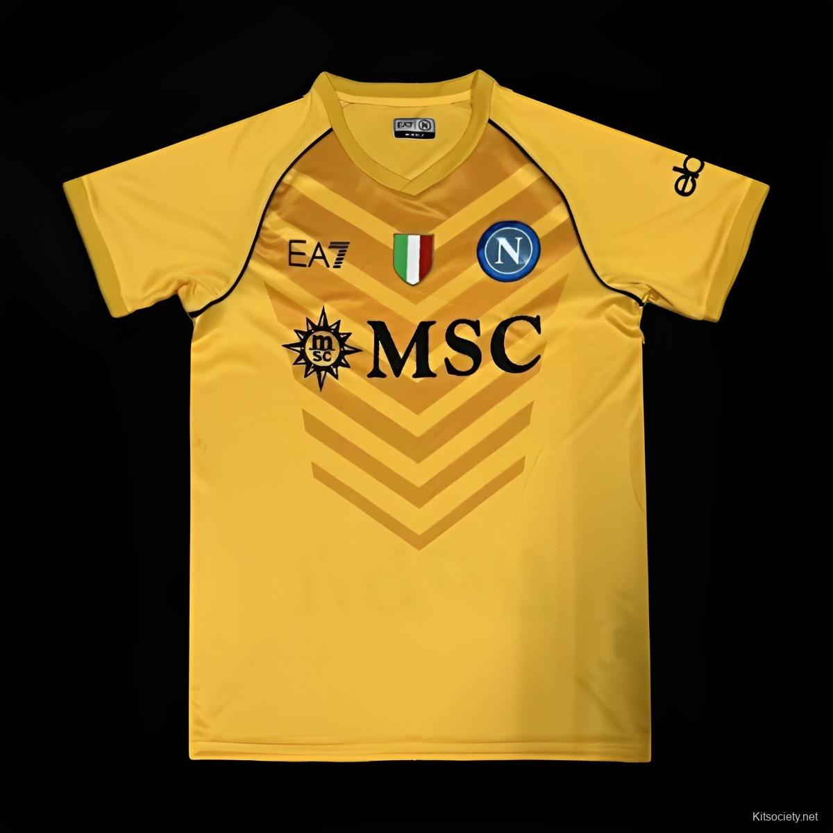 Yellow Bournemouth GK Kit 2022-23